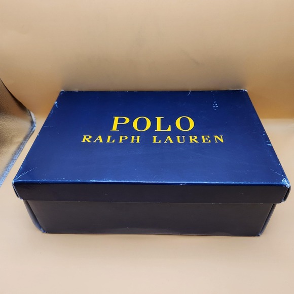 Polo Ralph Lauren Shoes Youth Size 5 White Rainbow Sayer Pastel Laces‎ RF103535 - Picture 6 of 7